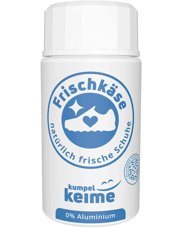 Cream cheese for cheesy feet!? - Comparison winner revolutionizes shoe hygiene - No more antibacterial shoe deodorant spray - Now 6 months of protection against foot odor