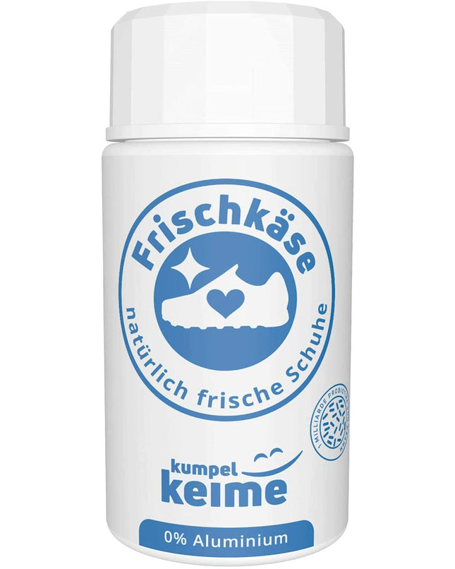 Cream cheese for cheesy feet!? - Comparison winner revolutionizes shoe hygiene - No more antibacterial shoe deodorant spray - Now 6 months of protection against foot odor
