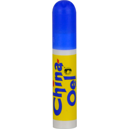 China Oil 25ml with inhaler - pure peppermint oil for oral use and inhalation for colds and muscle pain