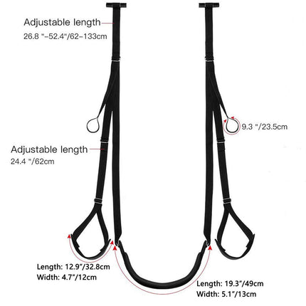 Love swing sex swing, sex swing for adults door swing, WUUDOA love swing for sex, sex swing sex toys for couples extreme sex, love swings, sex accessories, door swing sex