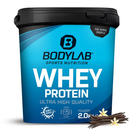 Bodylab24 Whey Protein Powder, Vanilla, 2kg