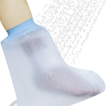CureSquad Shower Protector Foot, Waterproof Foot Cover for Shower, Soft Comfortable Cast Cover for Foot, Ankle Cast Covers for Shower Adult, Reusable Cast Protector, Wound Care Accessory