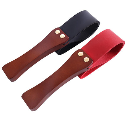 Whip for Sex - Fetish Erotic Bondage SM Paddle Crop - Sex Toy for Couples - Lustful Love Games (Black)