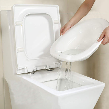 Bwelcam Sitz Bath for the Toilet, Bidet Insert for Toilet, Shatter-Proof Sitz Baths, Sitz Bath Toilet Insert, Portable Bidet Basin