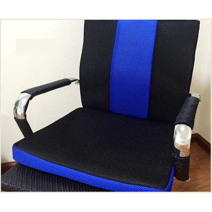 HRRH Wheelchair Cushion, Anti-Decubitus Honeycomb Cushion Breathable Comfort Back Oxford Cloth Material Wheelchair Cushion, (16 * 17.7 * 1.6 inches)