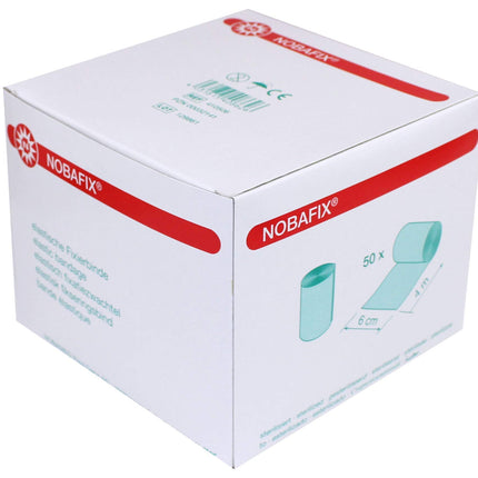 Nobafix gauze bandages 50 pieces fixation bandages from Nobamed (6 cm x 4 m)