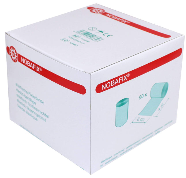 Nobafix gauze bandages 50 pieces fixation bandages from Nobamed (6 cm x 4 m)