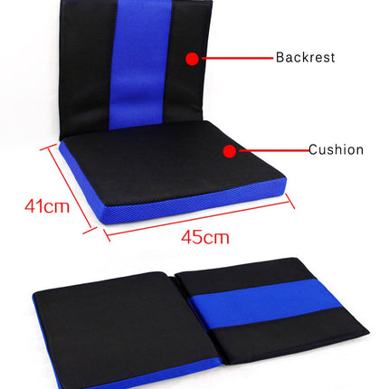 HRRH Wheelchair Cushion, Anti-Decubitus Honeycomb Cushion Breathable Comfort Back Oxford Cloth Material Wheelchair Cushion, (16 * 17.7 * 1.6 inches)