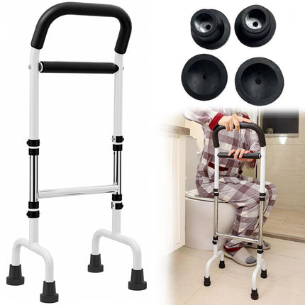 Standing aid for seniors - Walking aid for seniors, upgraded handle, 6-level height adjustable, robust construction with anti-slip feet, ideal for more safety and comfort when standing up