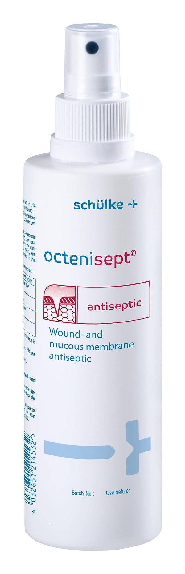 octenisept with spray pump - aqueous wound and mucous membrane antiseptic with good tolerability, painless application and rapid effect, 250 ml solution