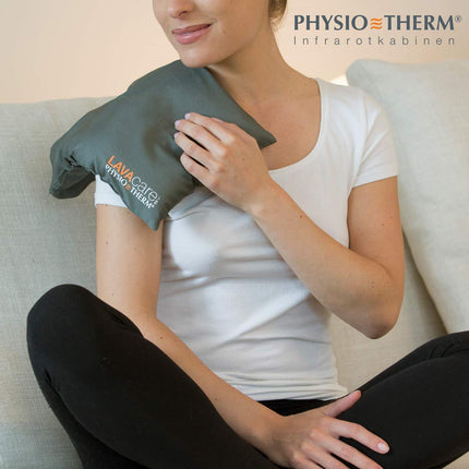 LAVAcare 2-in-1 Cooling &amp; Heating Pillow Classic • Cooling pillow with lava sand • For freezer, microwave &amp; oven • Lava pillow for refreshing &amp; relaxing neck, back &amp; stomach