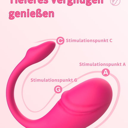 Vibrator with remote control sex toy for women vibration, vibrator sets for women with app, sex toys for couples extreme sex toys quiet vibrating egg, dildo sex toy set women clitoris (pink)
