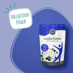BORCHERS Inulin Powder 500g, plant-based fiber, easily soluble, naturally vegan, no additives, digestion
