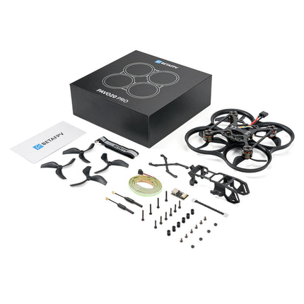 BETAFPV Pavo20 Pro Brushless Whoop Quadcopter 2.2inch Cinewhoop with HD Digital Bracket, LAVA 1104 7200KV Motor GF2218 3-B Prop Compatible for DJI O3/Caddx Vista/Runcam Link for FPV Freestyle Shooting