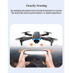 Foldable RC Drone, Obstacle Avoidance, Quadcopter, HD Dual Camera, 4k Aerial Photography, RC Aircraft, Supporting Wi-Fi App, Gifts for Kids and Adults