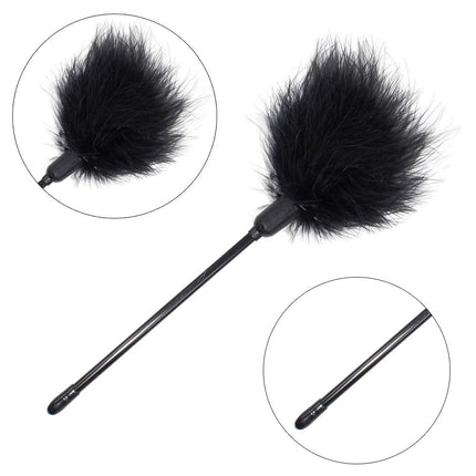 1 PCS Feather Tickler Sex Toy Feather Flirting Feather Tickler for Men and Women - Feather Pompom Perfect for Back, Chest, Butt, Foot and Body Massage