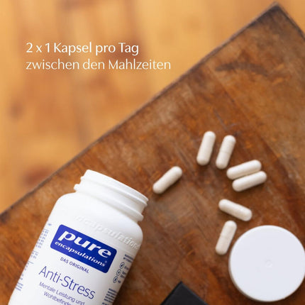 Pure Encapsulations - Anti-Stress - Micronutrients for a Balanced Psyche - With B Vitamins, Vitamin C, Zinc, and Selenium - 60 Capsules