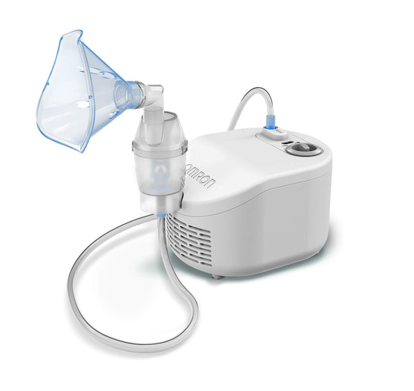 OMRON X101 Easy Nebulizer for Adults and Children – Inhaler for easy treatment of respiratory diseases such as asthma, colds, and allergies; Nebulizer with high-quality accessories