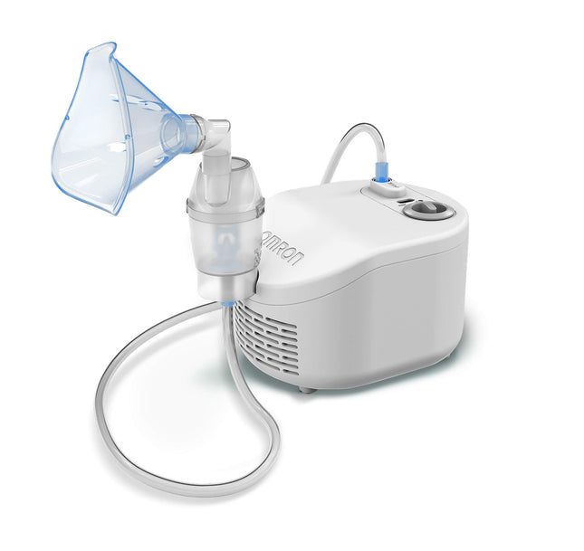 OMRON X101 Easy Nebulizer for Adults and Children – Inhaler for easy treatment of respiratory diseases such as asthma, colds, and allergies; Nebulizer with high-quality accessories