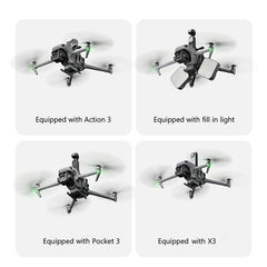LICHIFIT Drone Airdrop System Universal for DJI Mavic 3 Pro/Mavic 3 Classic/Mavic 3 Drone Multifunctional Payload Release Thrower Transport Delivery Release Drop Device