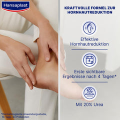 Hansaplast Anti Callus Intensive Cream (75 ml), foot cream for removing calluses, moisturizing callus cream cares for very dry skin with urea