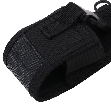 Tiardey MSC-20D Walkie Talkie Two-Way Radio Mount Holster, Portable Walkie Talkie Nylon Belt Bag with Adjustable Shoulder Strap