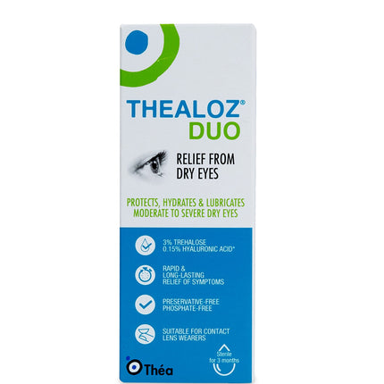 Thealoz Duo eye drops, 10 ml solution