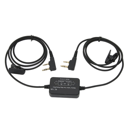 ciciglow K-Head Repeater Box, RC-108 Simple Walkie-Talkie Two-Way Relay Box Adults, Black