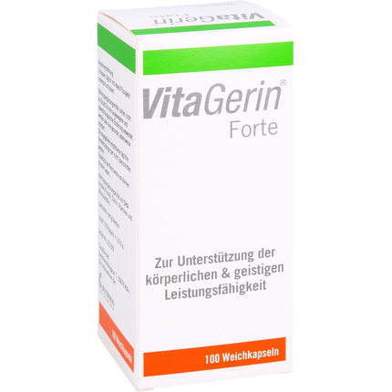 Vita Gerin Forte 100 soft capsules