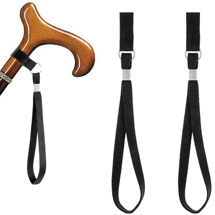 PlandleLee 2 Pack Walking Stick Wrist Straps, Wrist Strap for Walking Sticks, Crutch Wrist Strap, Bracelet for Walking Stick, Accessories for Hiking Crutches