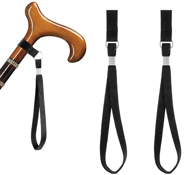 PlandleLee 2 Pack Walking Stick Wrist Straps, Wrist Strap for Walking Sticks, Crutch Wrist Strap, Bracelet for Walking Stick, Accessories for Hiking Crutches