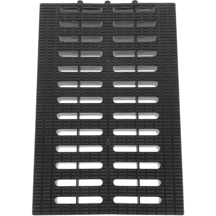 TOVINANNA Outdoor Drain Grate, Plastic, Square Drain Grate, Rainwater, 20 x 30 cm Drain Grate Drain Grate Drain Pipes Fittings