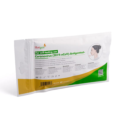 Hotgen Corona Rapid Test Self-Test Antigen Test for SARS-CoV-2, 10 Pieces (Pack of 1)…