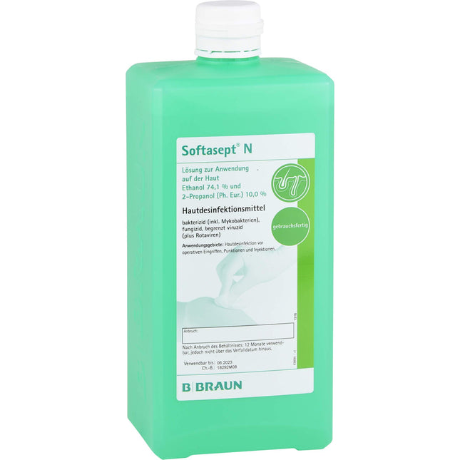 Softasept N skin disinfectant solution, 1000 ml solution