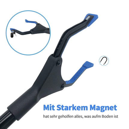 Antter Grabber for Seniors, Stable Foldable Grabber Trash can Grabber, Telescopic Trash can Grabber for Children with Magnetic Tips, 81cm
