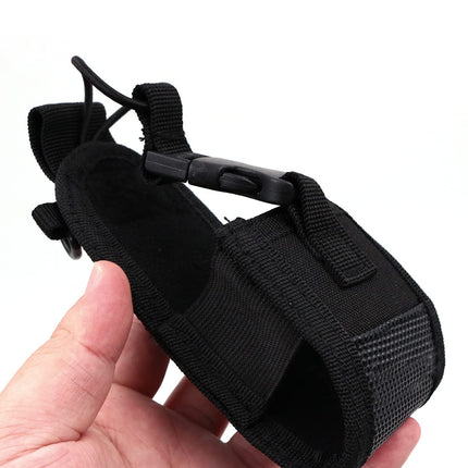 Tiardey MSC-20D Walkie Talkie Two-Way Radio Mount Holster, Portable Walkie Talkie Nylon Belt Bag with Adjustable Shoulder Strap