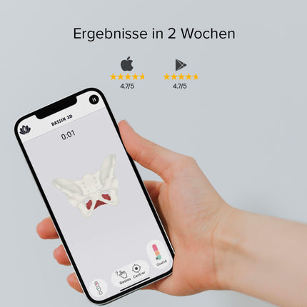 Perifit - Kegel Exerciser with App | Pelvic Floor Trainer | Strengthens the pelvic floor muscles, improves bladder control, and accelerates postpartum recovery