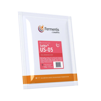 Brewer's yeast US-05 100 g bag Fermentis Safale Dry All-Roads Ale yeast for home brewing