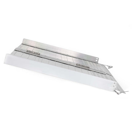 Wiltec wheelchair ramp foldable 92 cm 270 kg, mobile access ramp as wheelchair ramp, aluminum suitcase ramp, flat ramp foldable