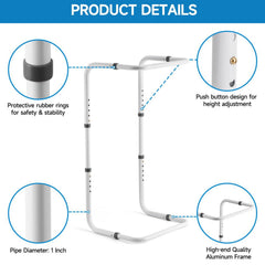 Keenso Ceiling Lifter, Height Adjustable Ceiling Lifter with 4 Clips for Post-Surgery and Arthritis Recovery