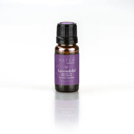 MateoEssentialOils – 100% Pure and Natural Lavender Oil (Lavandula angustifolia) – Organic, Gentle Fragrance – Ideal for Aromatherapy, Skin Care &amp; Relaxation – 10 ml.