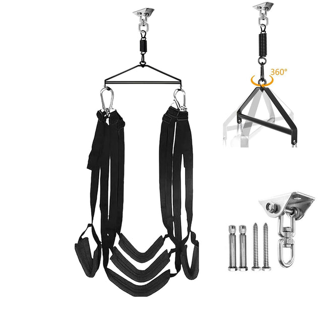 Love swing sex swing for the ceiling, sex toy for couples extreme sex, sex swing for adults, sex toy for both together, sex toy set for couple set sex swing with extra wide cushions