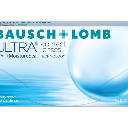 Bausch + Lomb Ultra, spherical premium monthly contact lenses, soft contact lenses, 6 pieces BC 8.5 mm / DIA 14.2 / -1.50 diopters