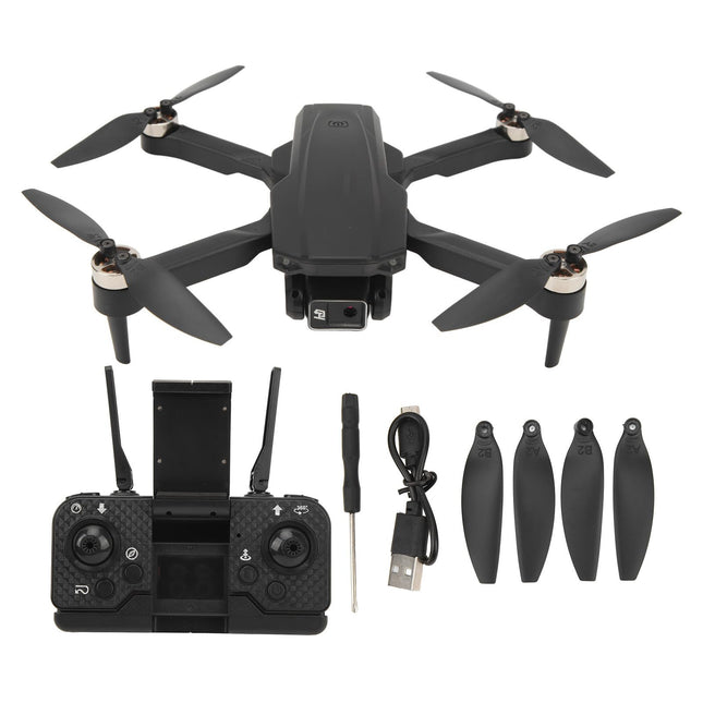 Drones with 4K UHD Cameras for Adults and Kids, Foldable RC Quadcopter Toy with Battery, Carrying Case, One-Button Takeoff/Landing, Altitude Hold, Headless Mode, 360 Degrees