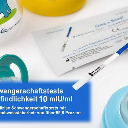 10 x One+Step ultra-sensitive pregnancy test - Pregnancy test early test - Pregnancy test - Early pregnancy test
