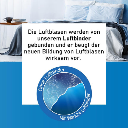 Wark24 Air Binder Bubble Stop 400g - Air Bubble Stop for Waterbed Mattresses - Preservative Effect - Air Binding in Waterbeds (2-Pack)