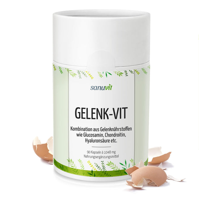 Sanuvit® - Joint Vitamin | with patented joint nutrients Acti-Joint® | high bioavailability | premium raw materials | Made in Austria | 90 capsules