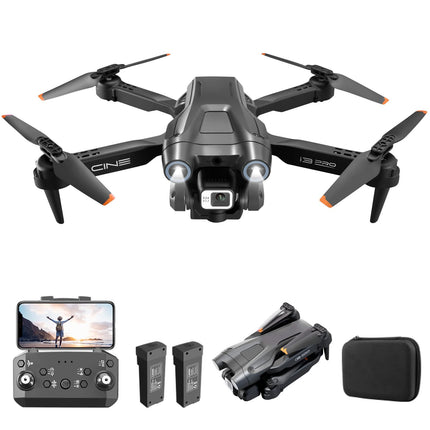 Mingfuxin Foldable Drone with Camera for Beginners, RC Quadcopter Drone with App WIFI FPV Live Video, Altitude Hold, Headless Mode, One-Key Takeoff and Landing for Adults and Kids