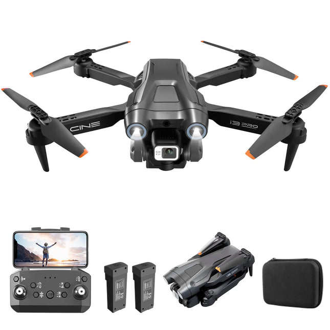 Mingfuxin Foldable Drone with Camera for Beginners, RC Quadcopter Drone with App WIFI FPV Live Video, Altitude Hold, Headless Mode, One-Key Takeoff and Landing for Adults and Kids