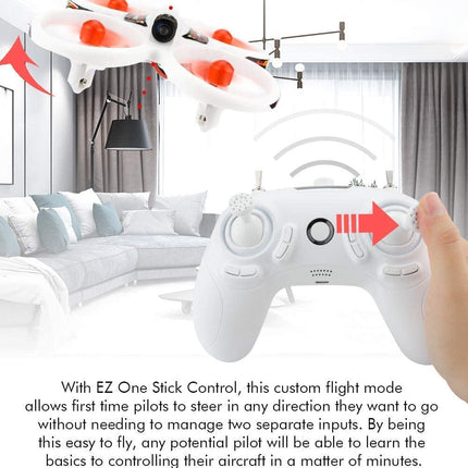 EMAX EZ Pilot FPV Drone RTF Kit, First Person View Drones with 600TVL CMOS Camera, 25mw Video Transmission, Mini Drone with Goggles and Radio Transmitter for Kids Adults and Beginners